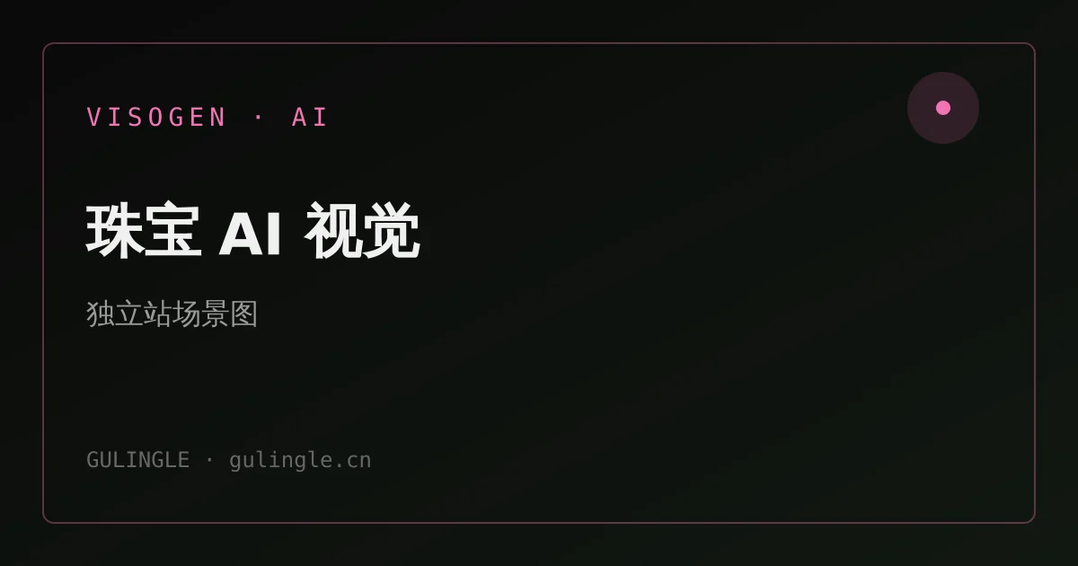 珠宝独立站 AI 视觉怎么做?场景图、上身图与广告素材批产